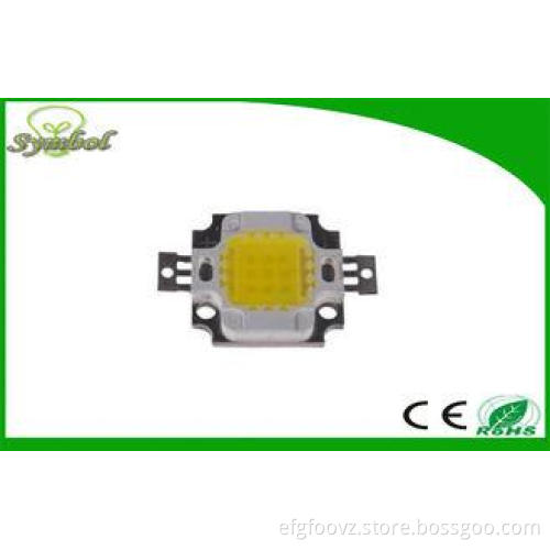 3000K Warm White RA80 10W High Powered LEDs 1100LM For Led